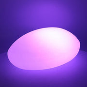 Led lamp in rechargeable multicolor plastic