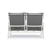 2 seater reclining sofa for outdoor use 152x81x98h cm