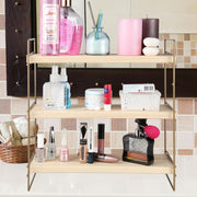 Hobby shelf 3 shelves 40x13x40 bronze ASZ1572