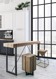 Industrial bar stool Garrett 70h cm