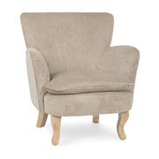 Vintage style dove gray armchair