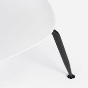 Antigone modern chair in chalk white