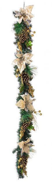 Boa Kyle Poinsettia Champagne H180 - 4x