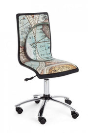 Young Gulliver steel eco-leather office chair