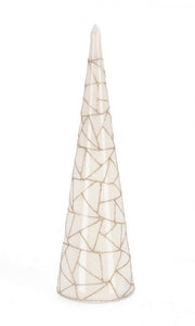 4x White Vt Wedge Pin H30