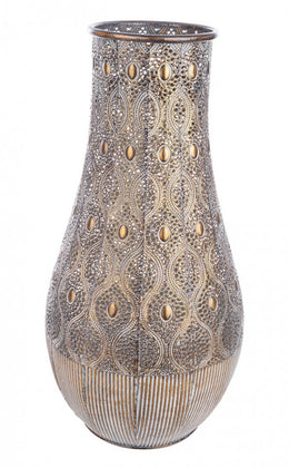 2x Candle Holder Aladdin Bomb Burnished L