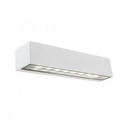 Aluminum Cast Wall Sconce with White Transparent Glass Diffuser