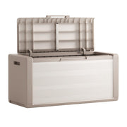 Beige garden chest GULLIVER 118x49x h55 cm