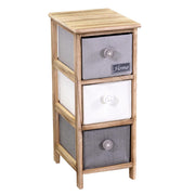 Brenda chest of drawers button 3 drawers cm26x32h63