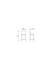 2x Polypropylene chair - Spot