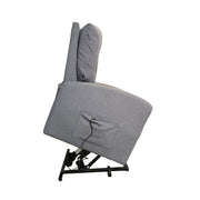 Katia lift chair in gray fabric with 1 motor
