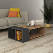 Anita living room table in anthracite oak color