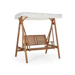 2-seater rocking chair 185x112x188h cm