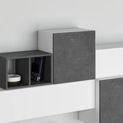 Tromen wall system 260 cm. white retro gray MTV234472