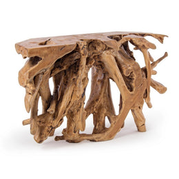 Console in Teak root cm 120 x 40 x 77 h