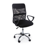 Office armchair with wheels adjustable height 94 - 104h