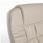 Dehli dove gray eco-leather office armchair