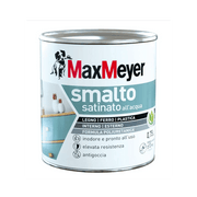 Black Water-Based Satin Enamel 750Ml