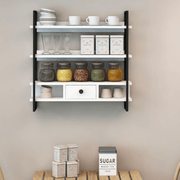 Wall shelf Severo shelves and drawer