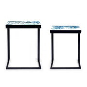 Set of two furnishing coffee tables bizzotto