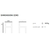Round polypropylene table for outdoor White BRAGA diameter 90x h72 cm