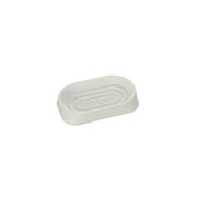 Denver series soap dish in white plastic