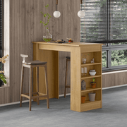Swallow oak high table kitchen peninsula