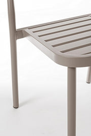 Lennie dove gray outdoor chair