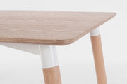 Natural style wooden table 120x80