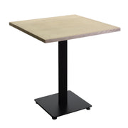 Resin table top for natural outdoor