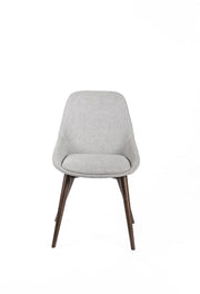 Set of 4 Fabric Chairs - 58cm x 49cm x 85cm