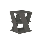 Cyclo anthracite coffee table 45x45xh.55 cm