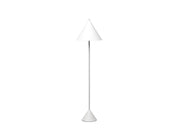 Floor lamp in white metal D40xD40x156h cm