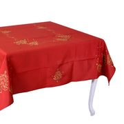 Tablecloth style 15 red cm140x180