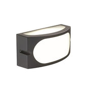 Wall lamp E27 line dive graphite
