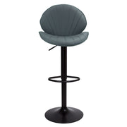 Adjustable Tunn Grey Stool with Black Base 52x56x90 cm