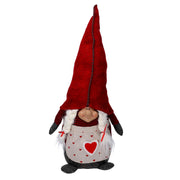 Red fabric gnome cm28x18h51