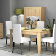 Extendable table Oak MEGARON 120 - 160X80 cm