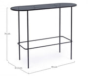 Morissa glass console