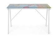 Young Cartoon desk glass top 113x58 cm