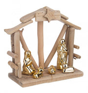 6x Divine Gold House C Nativity Set