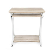 PC desk in white VIOLET steel 70x55x h76 cm