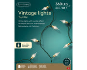 LED Vintage Lamps with 8 Function Flickering Effect for Indoor Use - 3590 cm