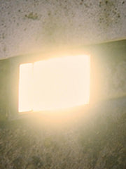 Open recessed 10W Led 4000K black escape line