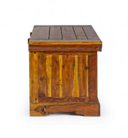 Openable chest for indoors Acacia wood cm 100