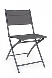 4x Martinez Folding Chair Anthracite -