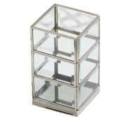 Silver candle holder cm10x10h17