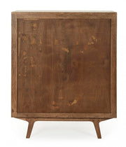 Bar unit with 2 vintage style wooden doors 90x40x108 cm