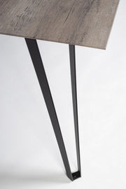 Natural style wooden table 180x90