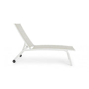 High bed in white aluminum with Cleopas wheels